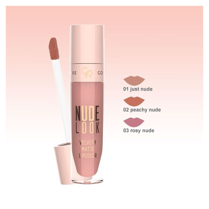 GOLDEN ROSE LIPGLOSS VELVETY NUDE LOOK