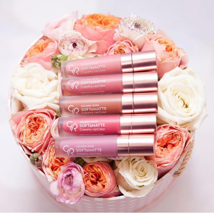 GOLDEN ROSE LIPGLOSS SOFT AND MATTE CREAMY - TUNISIE