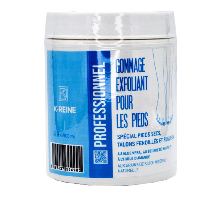 K-REINE Gommage Exfoliant Pieds – Soin Adoucissant et Hydratant