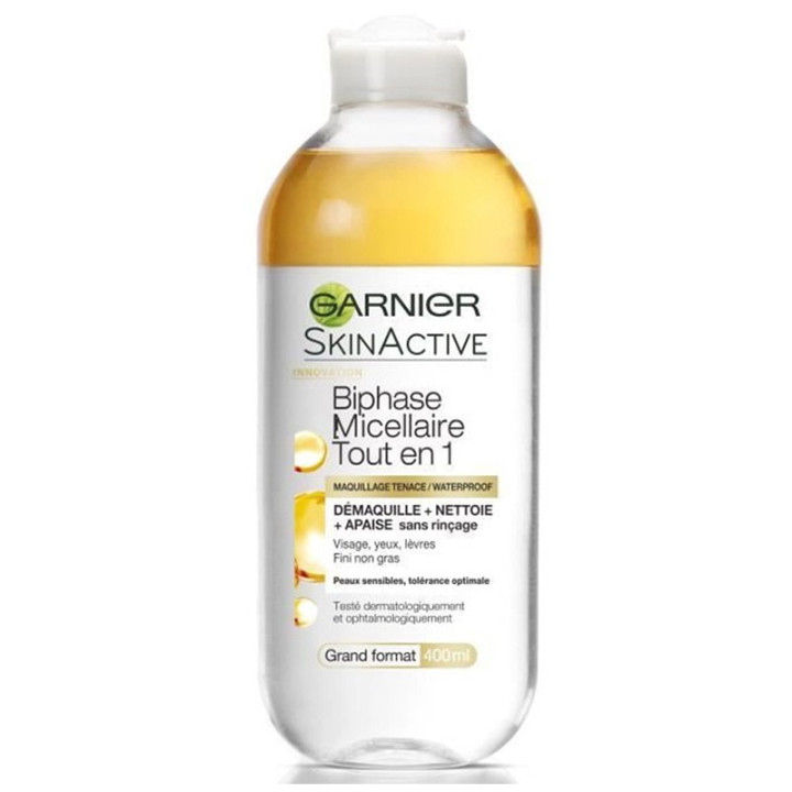 GARNIER EAU MICELLAIRE TT EN 1 BIPHASE 400ML