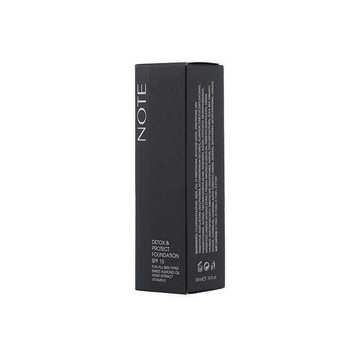 NOTE Liquid Foundation Detox and Protect – Teint Naturel | YOUSARSSIF