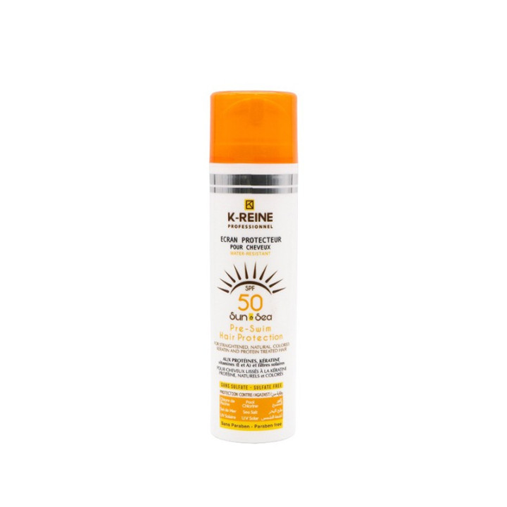 KREINE Sun & Sea Pre Swim Hair Protection – Soin Protecteur Cheveux Avant Baignade.