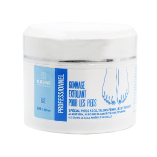 K-REINE Gommage Exfoliant Pieds – Soin Adoucissant et Hydratant